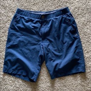 Men’s 34 Under Armor Blue Golf Shorts
